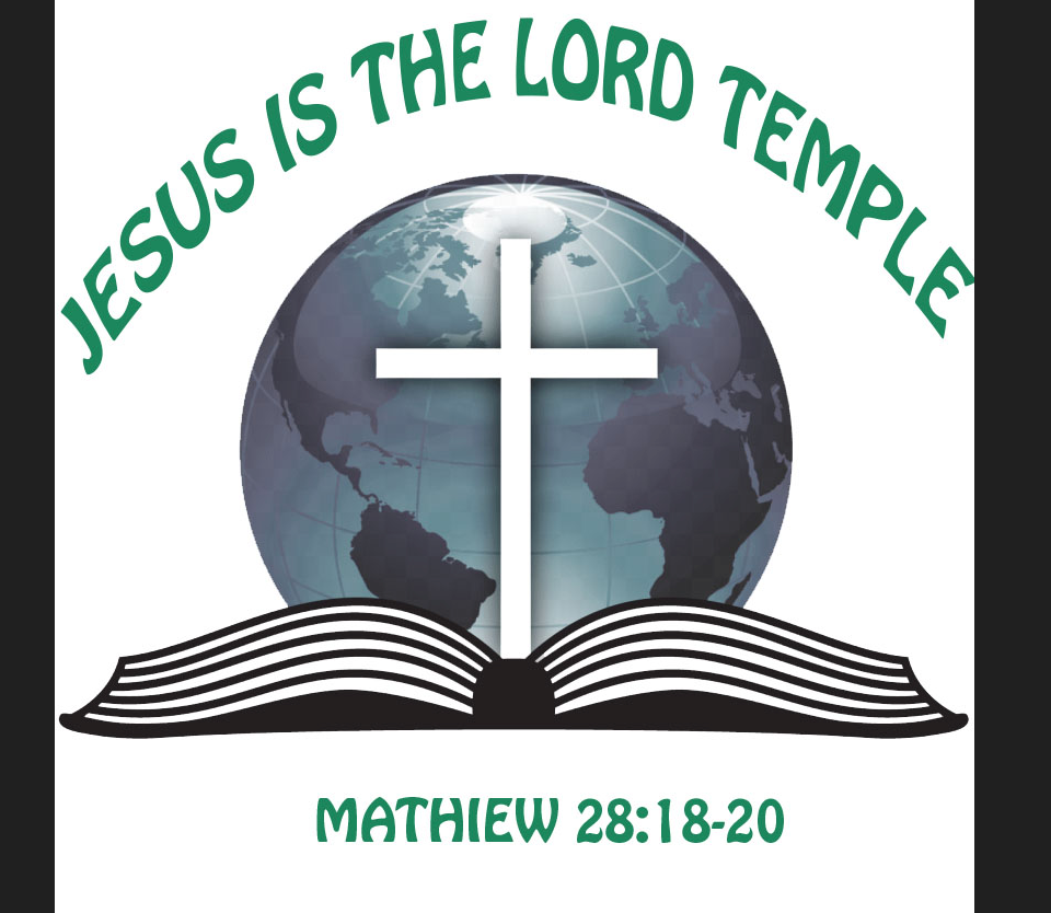 Jesus Is The Lord Temple Logo